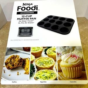 New Ninja Foodi 12 Cup Muffin Pan for Ninja Foodi XL Pro Air Ovens.